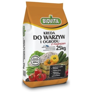 BIOVITA KREDA NAWÓZ DO WARZYW I OGRODU Z MAGNEZEM 25kg