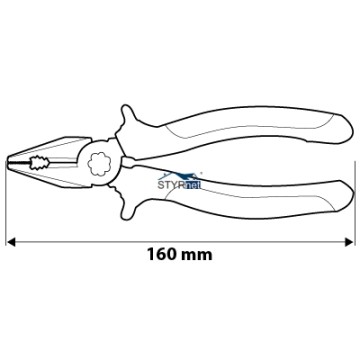 Szczypce uniwersalne 160 mm