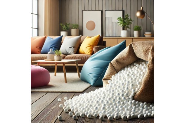 Czym jest granulat styropianowy i dlaczego jest najlepszym wypełnieniem do puf? 🎭💺