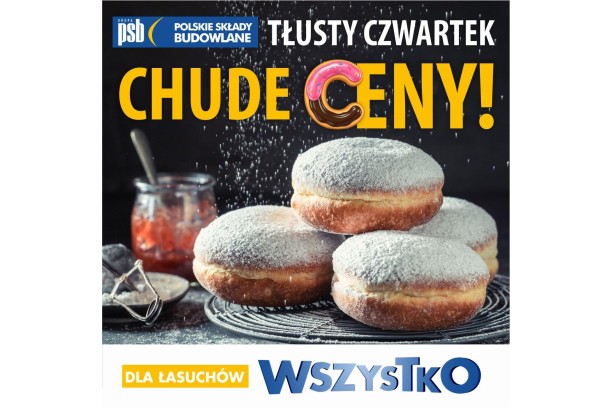 Tłusty Czwartek w Styrnet – CHUDE CENY na styropian i materiały budowlane! 🏗️🍩