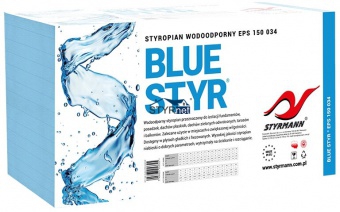 styropian STYRMANN FUNDAMENT BLUE EPS150 WODOODPORNY FREZOWANY / HURT WYCENIAMY!
