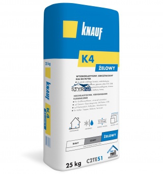 Knauf Klej do płytek K4 żelowy elastyczny 25 KG