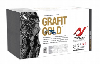STYROPIAN STYRMANN EPS-S GRAFIT-GOLD 031 grub. 18cm FREZOWANY 1,43m2