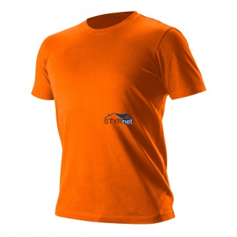 T-shirt, pomarańczowy, rozmiar L, CE