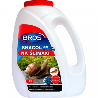 BROS SNACOL 5GB TRUTKA TRUCIZNA NA ŚLIMAKI NAGIE I OSKORUPIONE GRANULAT 1KG